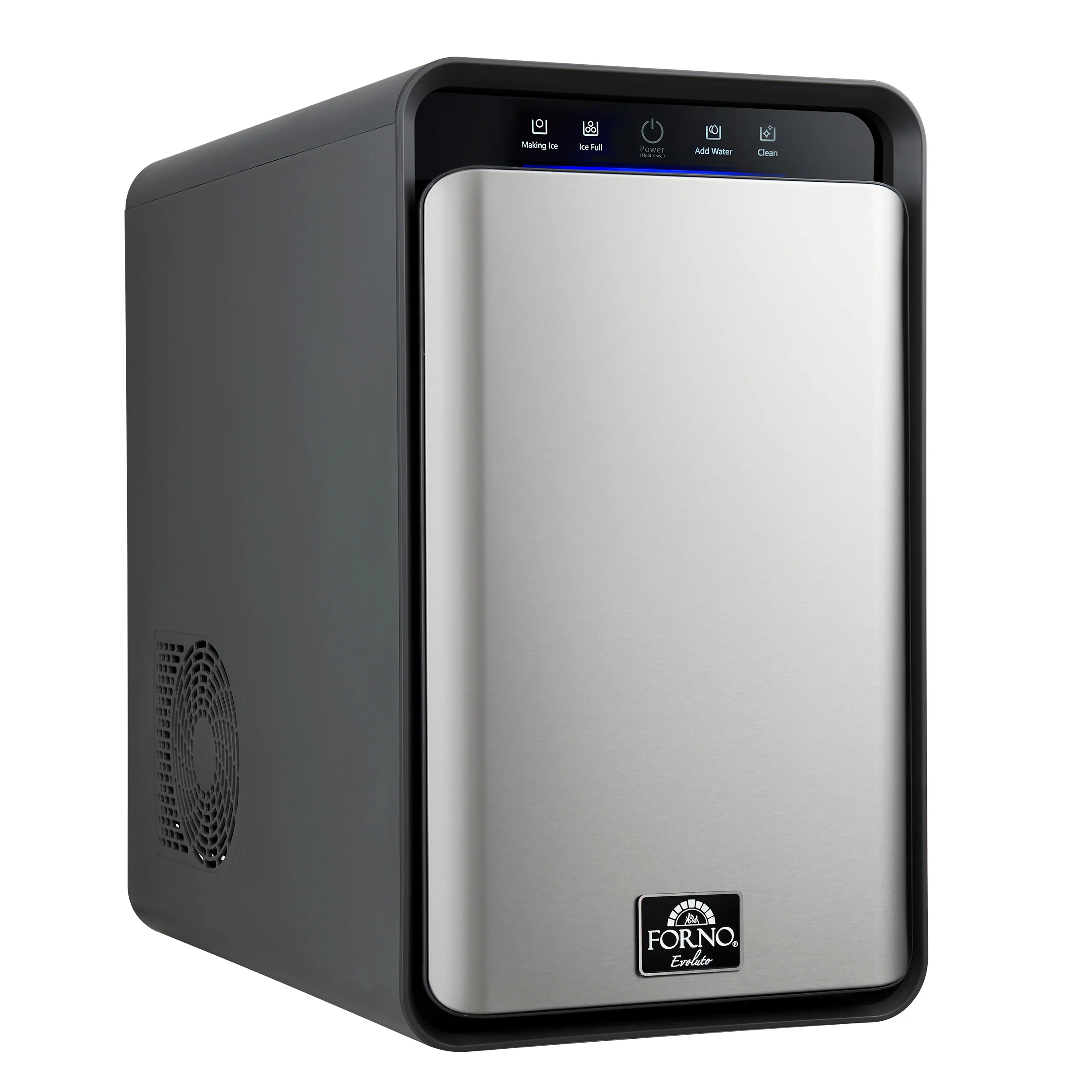 Sferico 11-in Ice Maker, Silver, 32 clear 2-in slow-melting spheres daily, stores more than 10 balls - Image 3