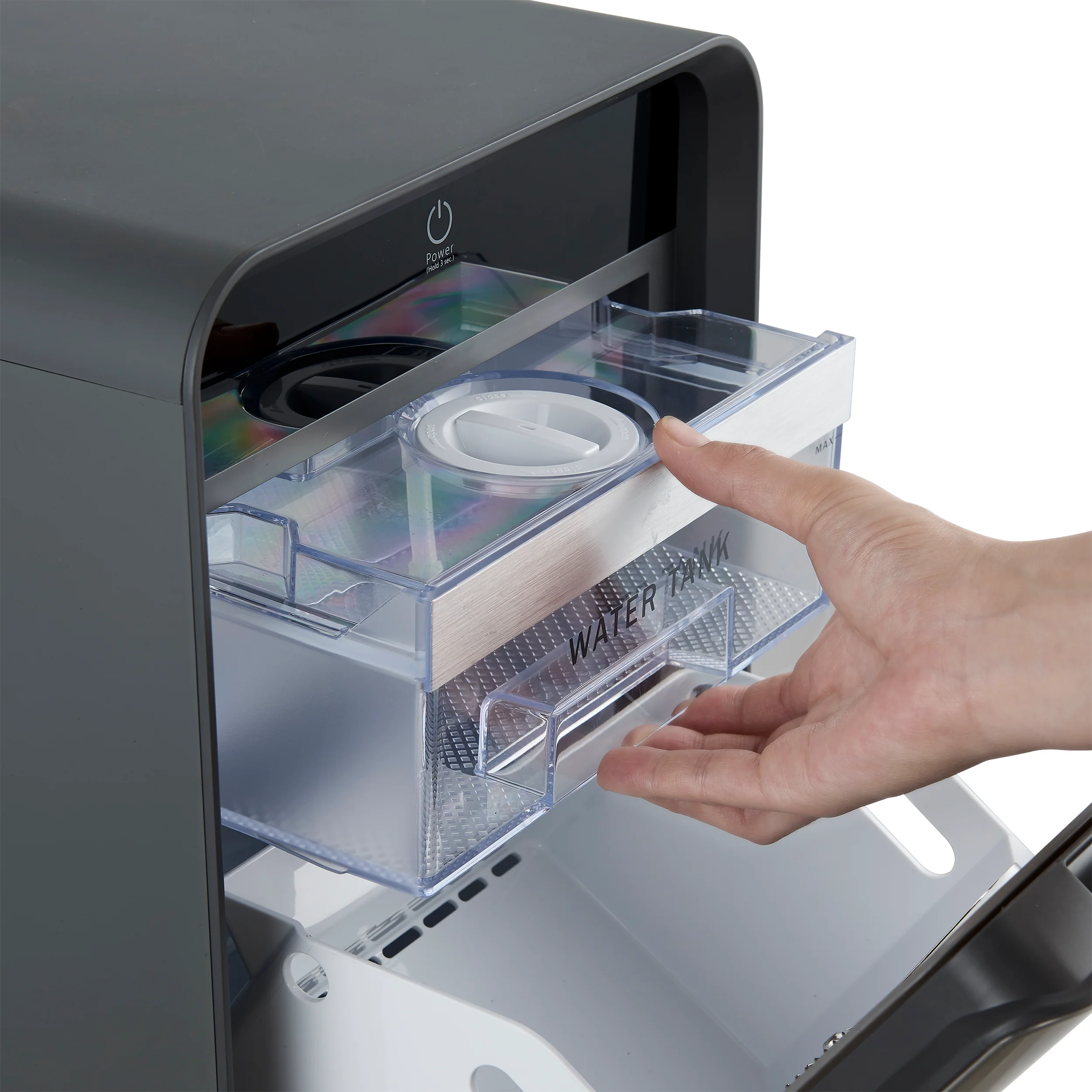 Sferico 11-in Ice Maker, Silver, 32 clear 2-in slow-melting spheres daily, stores more than 10 balls - Image 7